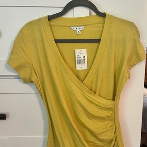 CAbi Wrap Tee NWT Medium